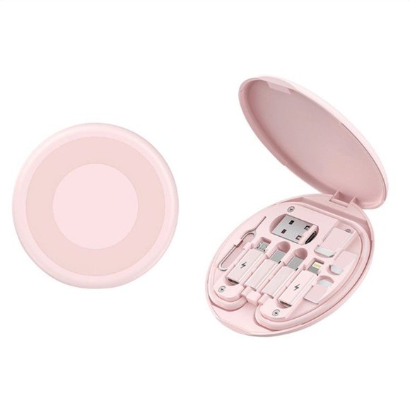 5 In 1 60w Fast Charging Data Cable Storage Box Mobile Phone Holder Storage Box - Picture 7 of 7